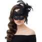 Feathered Lace Mask