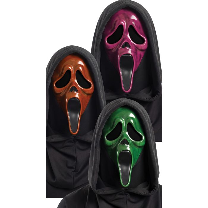 Ghost Face Blacklight Mask