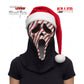 Ghost Face Bling Candy Cane Mask