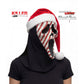 Ghost Face Bling Candy Cane Mask