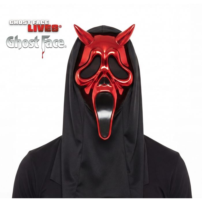 Ghost Face Chrome Devil Mask