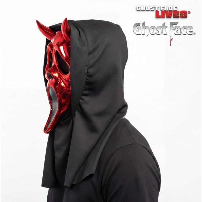 Ghost Face Chrome Devil Mask
