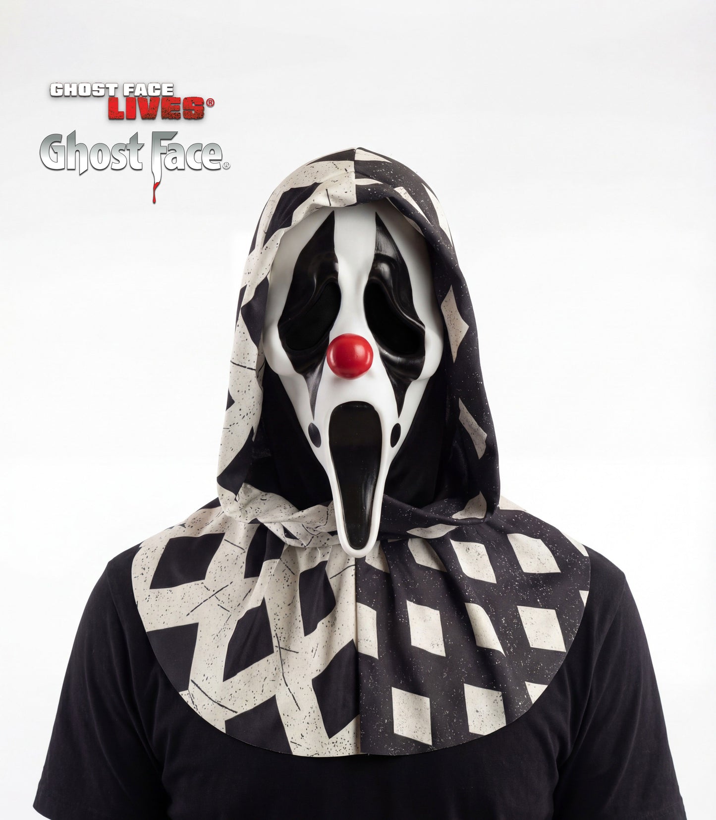 Ghost Face Clown Mask
