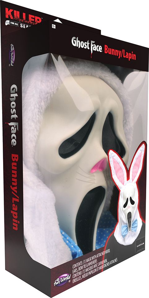 Ghost Face Easter Bunny Mask