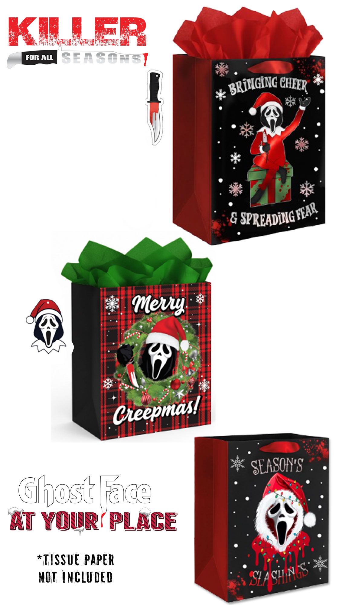 Ghost Face Gift Bag