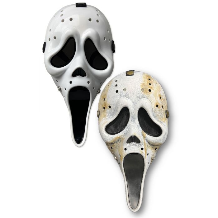 Ghost Face Hockey Mask Asst