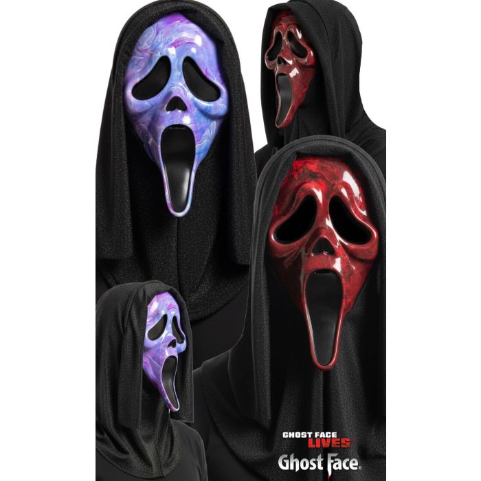 Ghost Face Marble Mask
