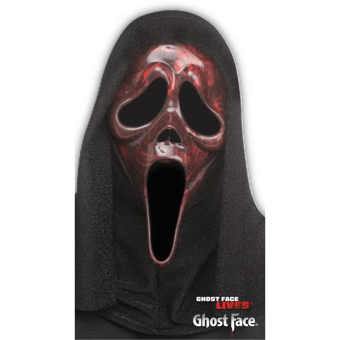 Ghost Face Marble Mask