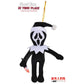 Ghost Face Plush 6" Ornament Asst