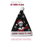 Ghost Face Santa Hat