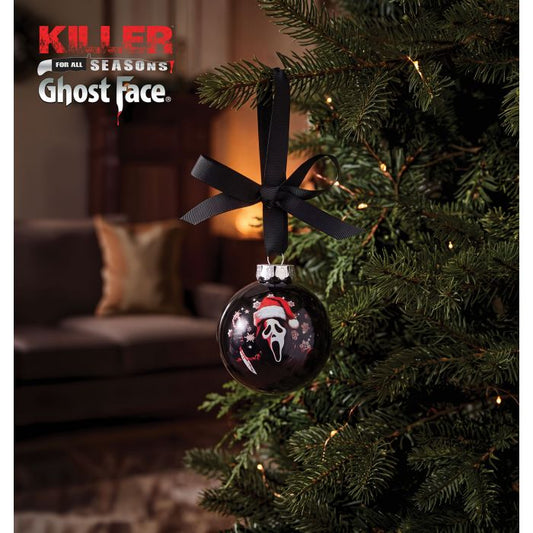 Ghost Face Shatterproof Ornament Asst