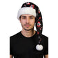 Ghost Face Themed Santa hat