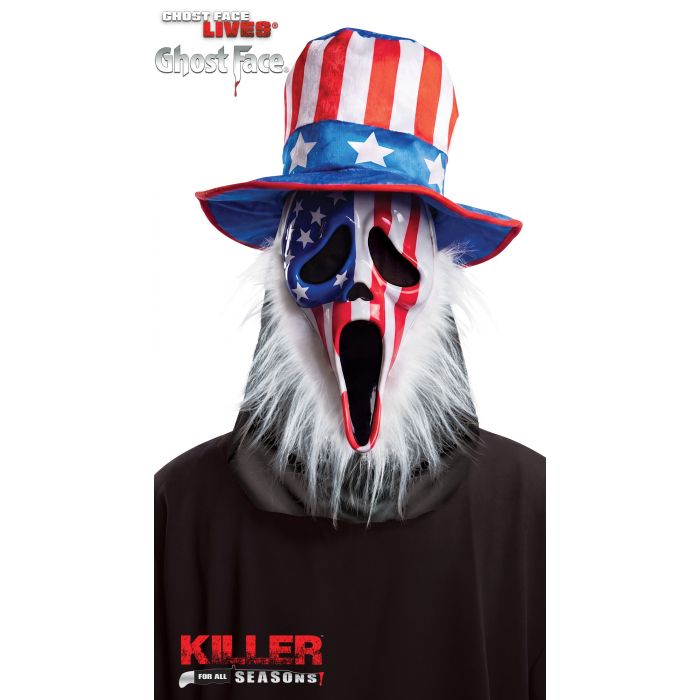 Ghost Face Uncle Sam Mask