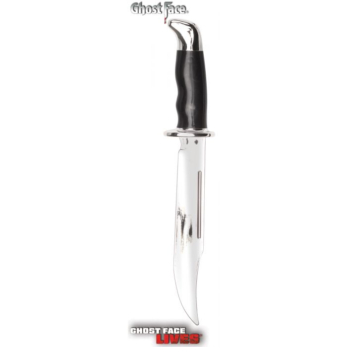 Ghost Face 13" Chrome Bowie Knife