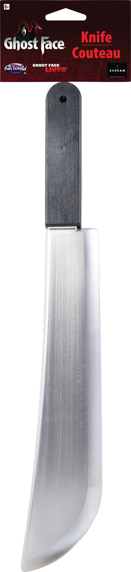 Ghostface Chrome Painted Machete