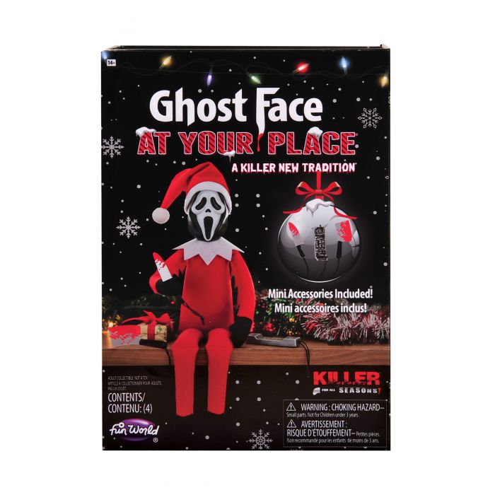 Slashers Christmas: Ghost Face at your Place Collector's Set