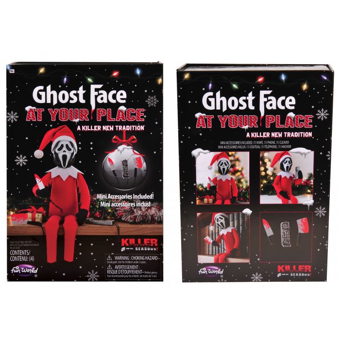 Slashers Christmas: Ghost Face at your Place Collector's Set