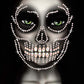 Glow In The Dark Skull Face Jewels