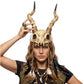 Goat Skull Mask Headpiece