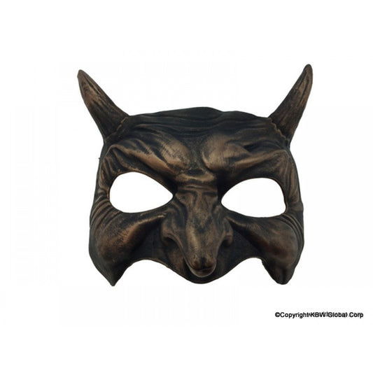Goblin Half Mask - Copper