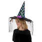 Halloween Peacock Witch Hat