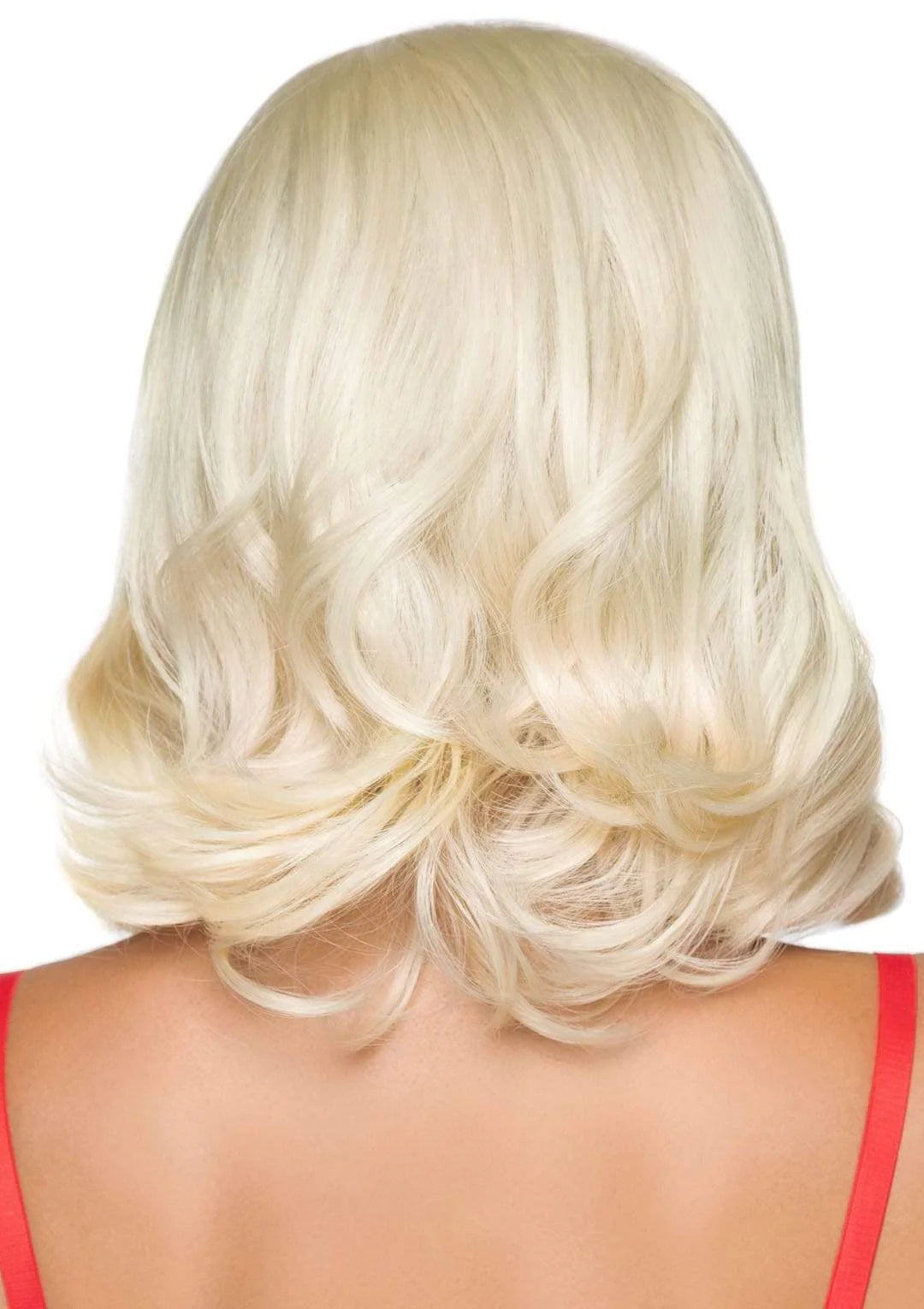 14" Harley Way Bob Wig: Blonde w/ Pink & Blue