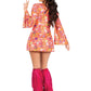 6 PC Hippie Chick Costume