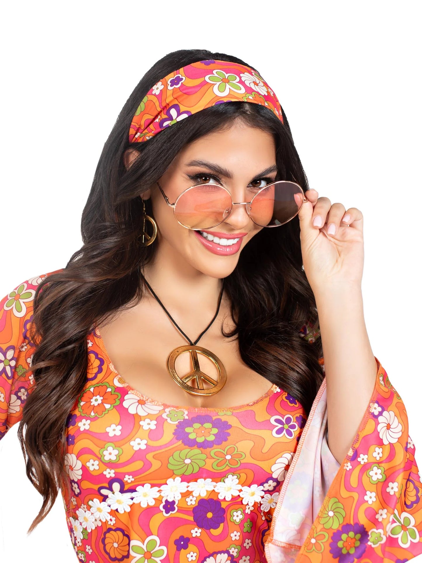 6 PC Hippie Chick Costume