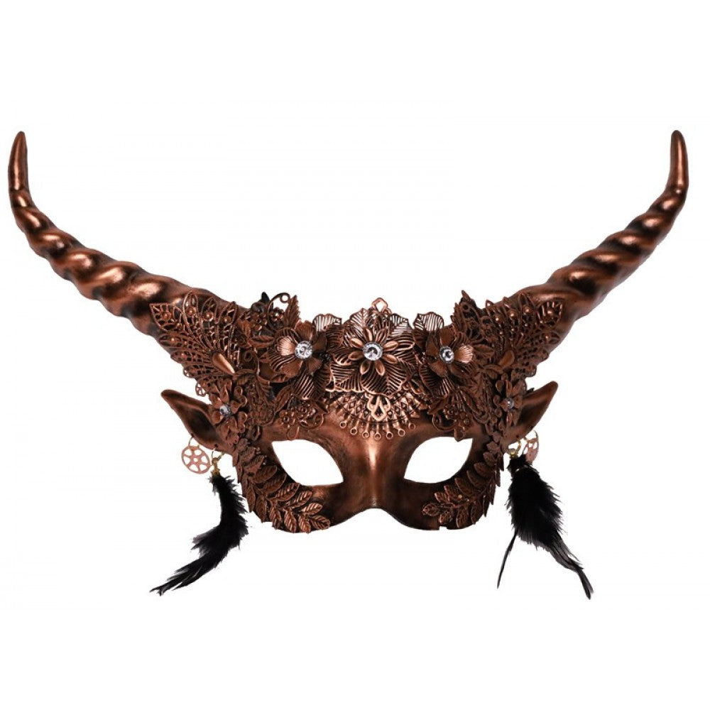 Horned Venetian Mask
