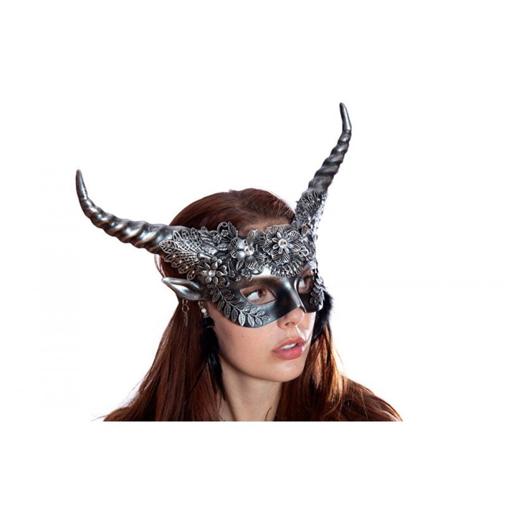 Horned Venetian Mask