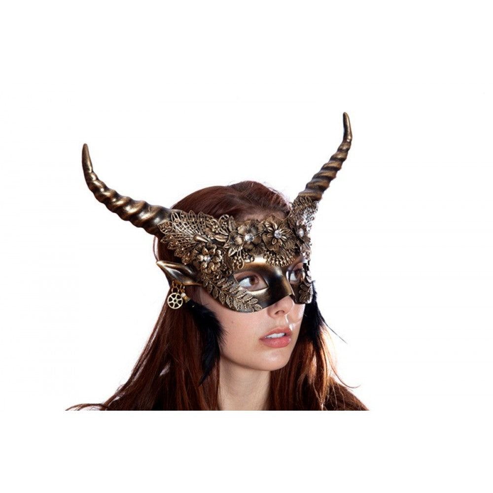 Horned Venetian Mask