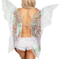 Iridescent Strapless Fairy Wings