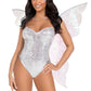 Iridescent Strapless Fairy Wings