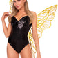Iridescent Strapless Fairy Wings