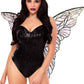 Iridescent Strapless Fairy Wings