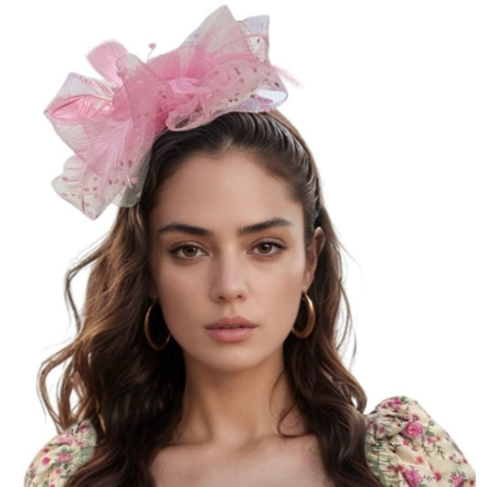 Kentucky Derby Fascinator - Pink