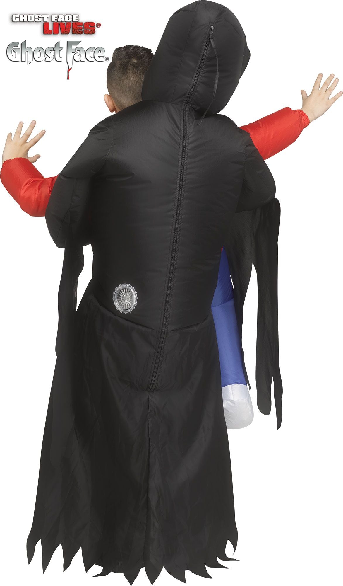 Kid's Inflatable Carry Me Ghostface Costume