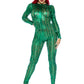Laser Cut Metallic Catsuit