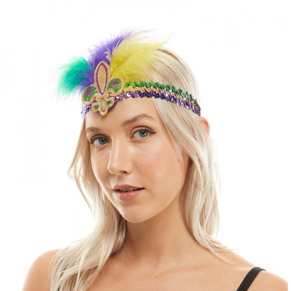 MG Feathered Headband - PGG