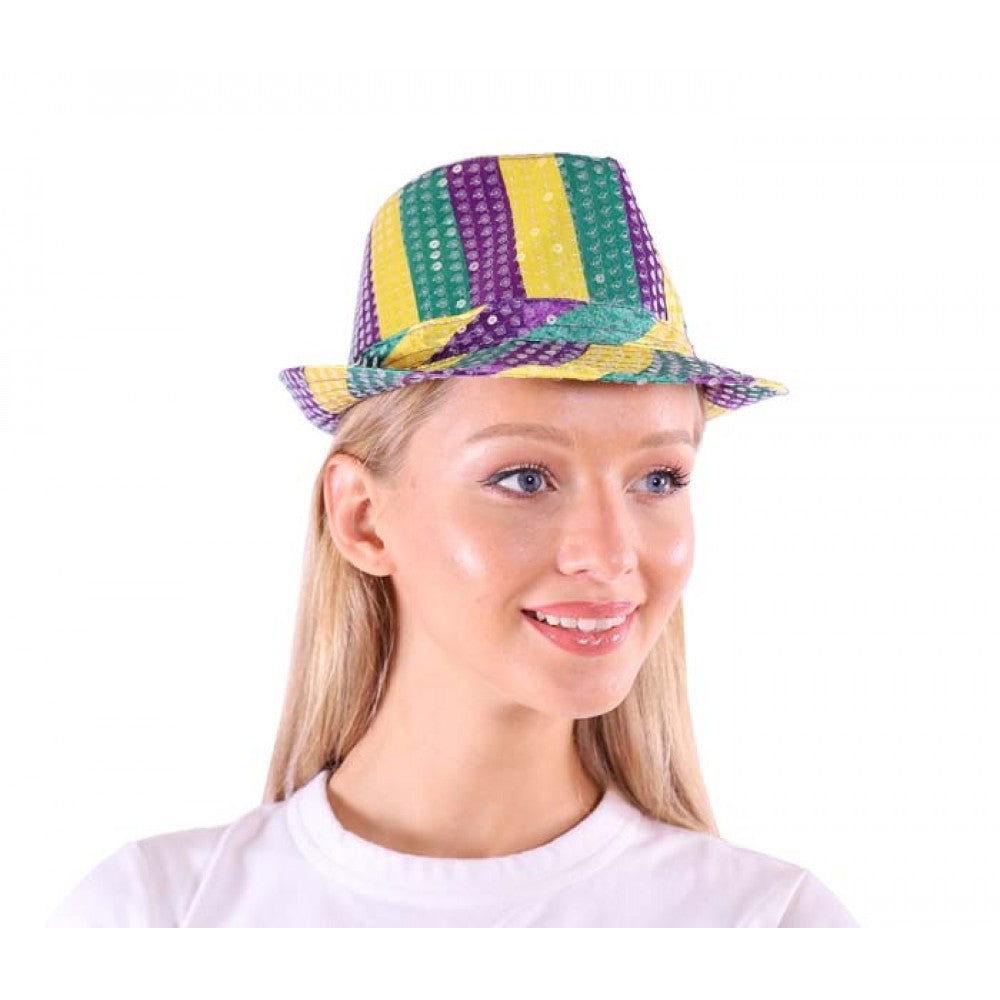Mardi Gras Fedora