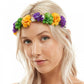 Mardi Gras Headdress Flower
