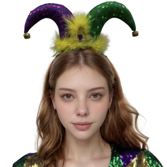 Mardi Gras Headband