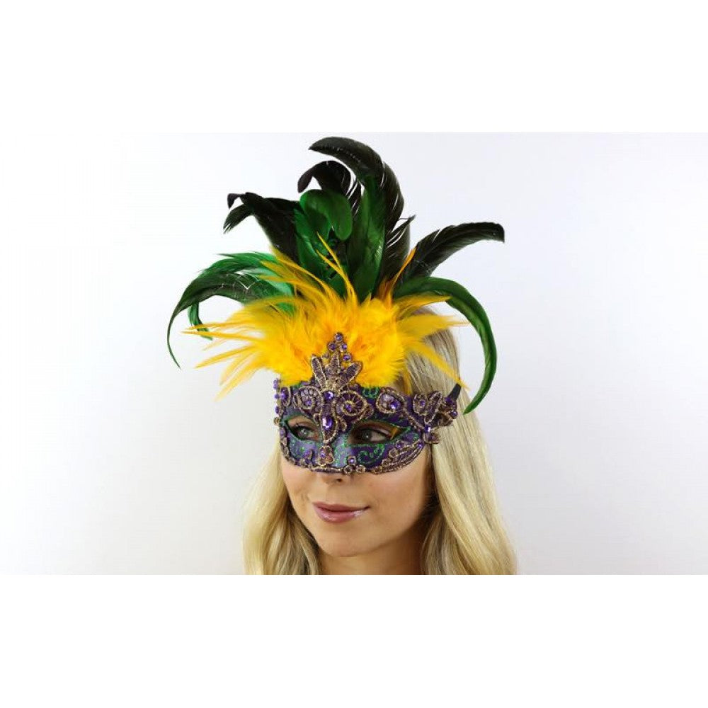 Mardi Gras Party Mask