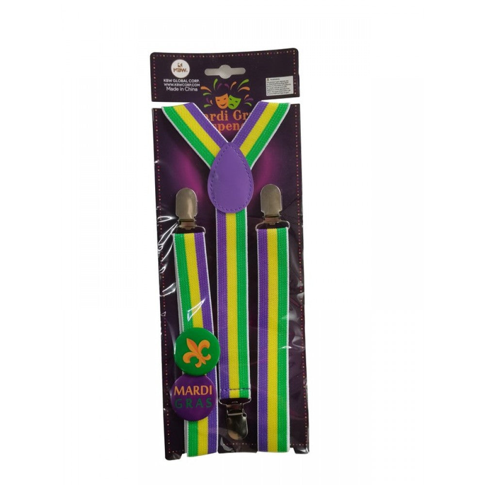 Mardi Gras Suspenders