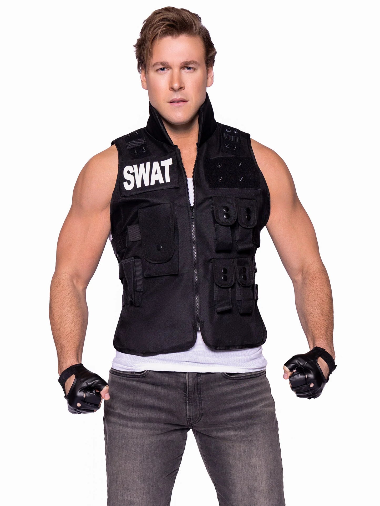 Men's SWAT Commander Vest: O/S (46-62")