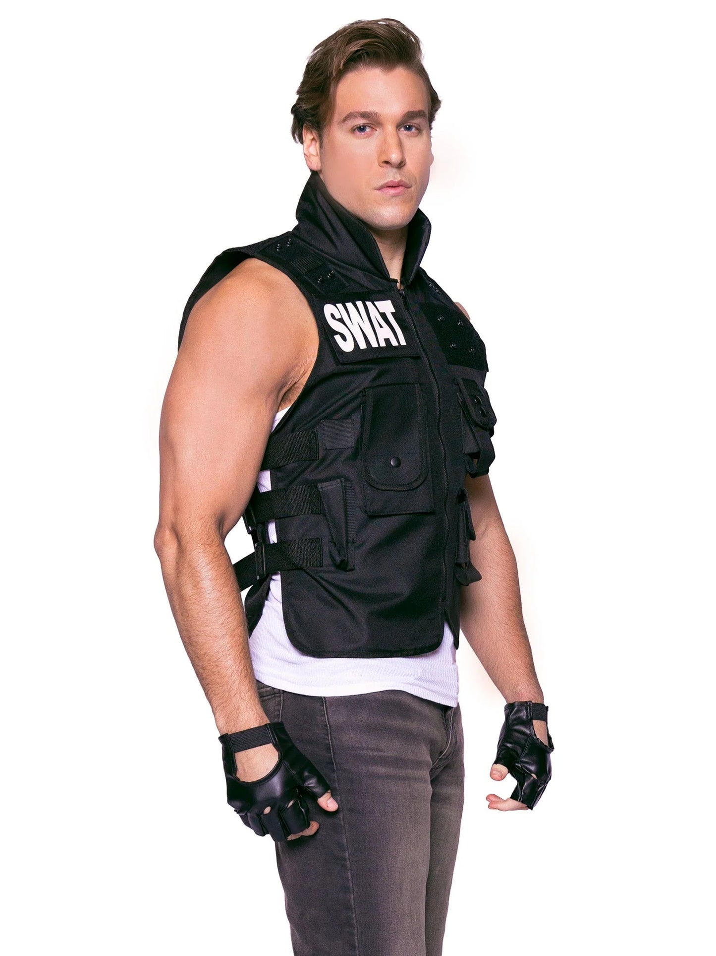 Men's SWAT Commander Vest: O/S (46-62")
