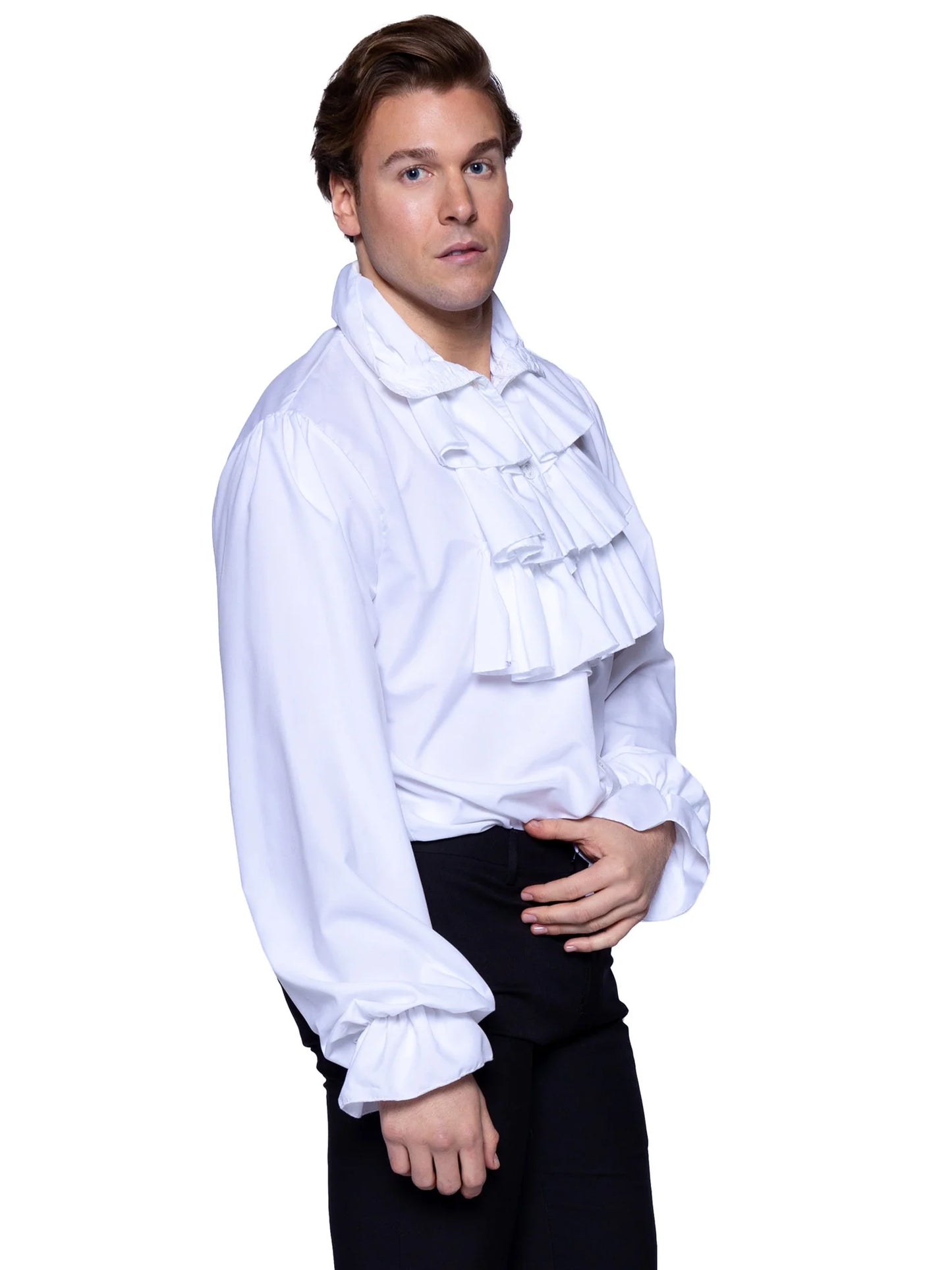 Ruffle Front Shirt