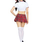 Miss Prep School: Red/White - M/L