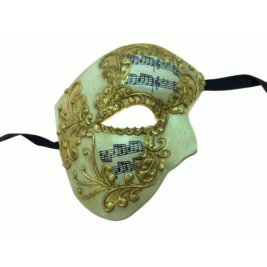 Musical Note Half Mask