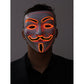 Neon Light Up Vendetta Mask